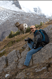 Denver Bryan and Big Horn Sheep