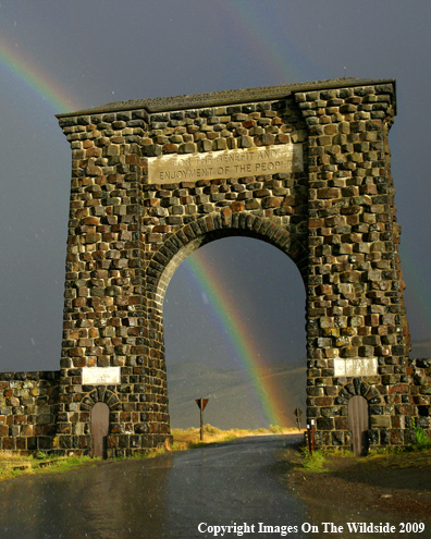 Roosevelt Arch, Yellowstone National Park