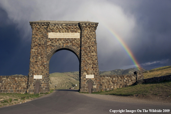 Roosevelt Arch, Yellowstone National Park