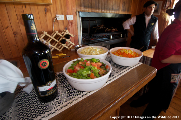 Flyfishing lodge in Argentina/Chile. 