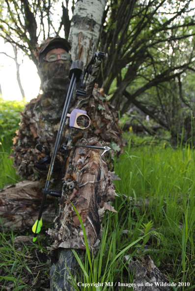 Turkey Hunter in Field