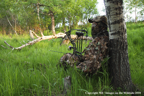 Turkey Hunter in Field