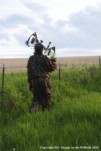 Turkey Hunter in Field