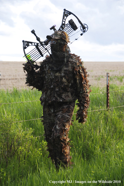 Turkey Hunter in Field