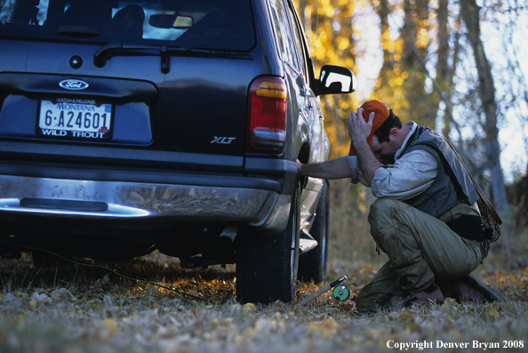 Flyfisherman upset about flyrod