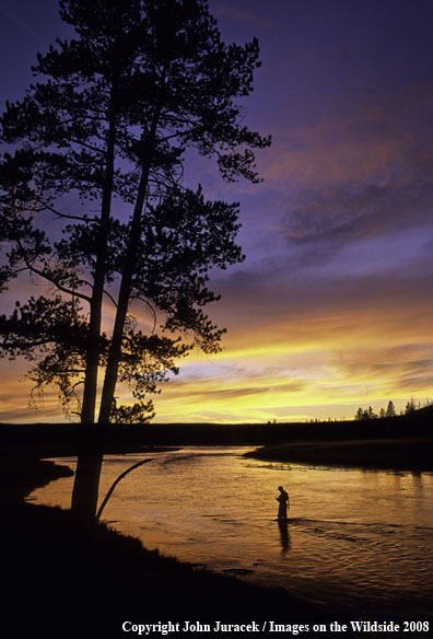 Flyfishing on the Firehole River