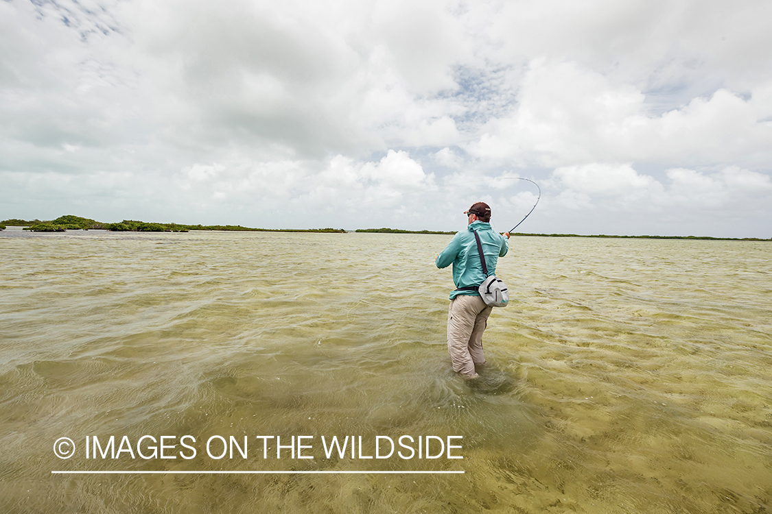 Flyfishing for Bonefish and Permit.