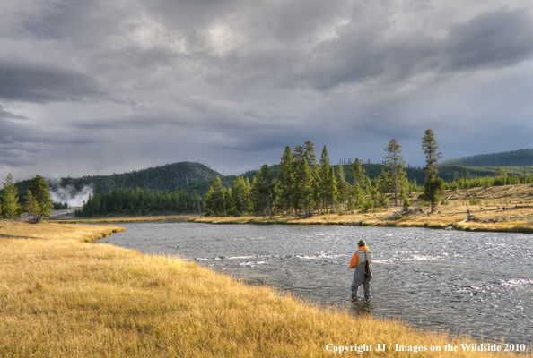 Firehole River, Yellowstone National Park.