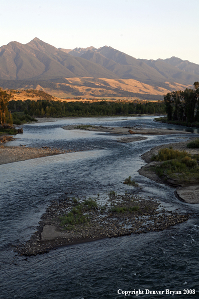 Yellowstone River, Paradise Valley Montana 