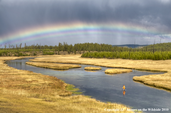 Firehole River, Yellowstone National Park.