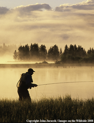 Flyfishing on the Firehole River