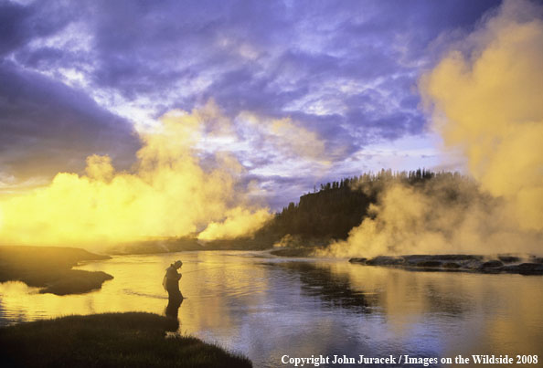 Flyfishing on the Firehole River