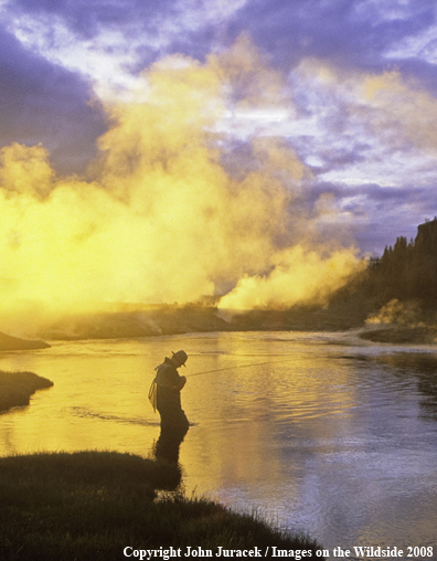 Flyfishing on the Firehole River