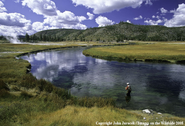 Flyfishing on the Firehole River