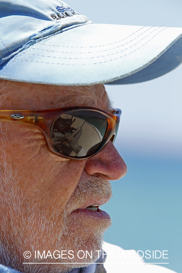 Chasing roosterfish on Baja Peninsula, Mexico.