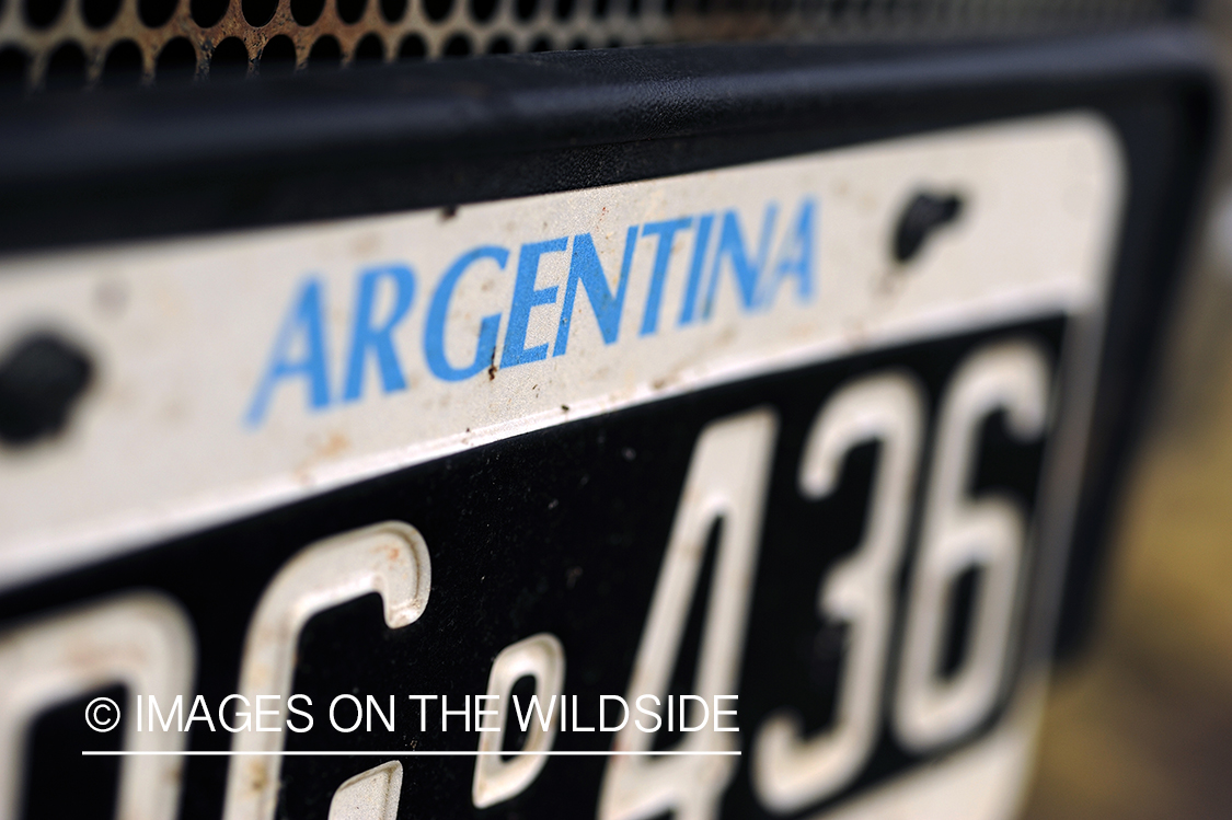 Argentina License Plate