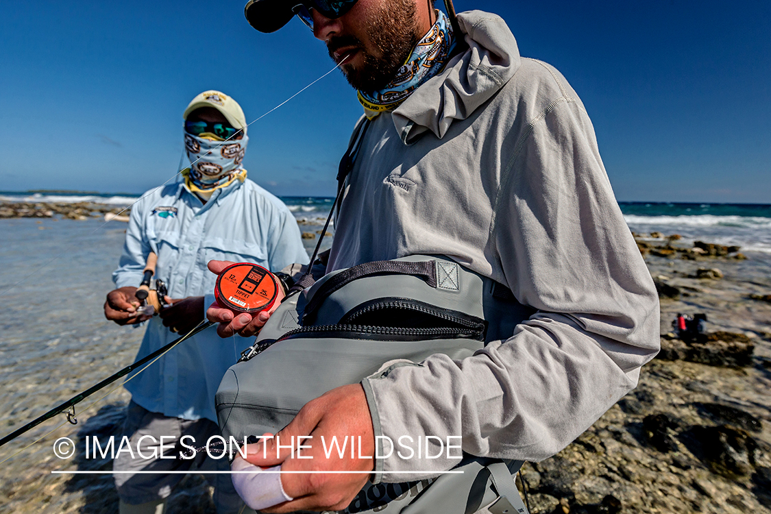 Saltwater flyfishermen.