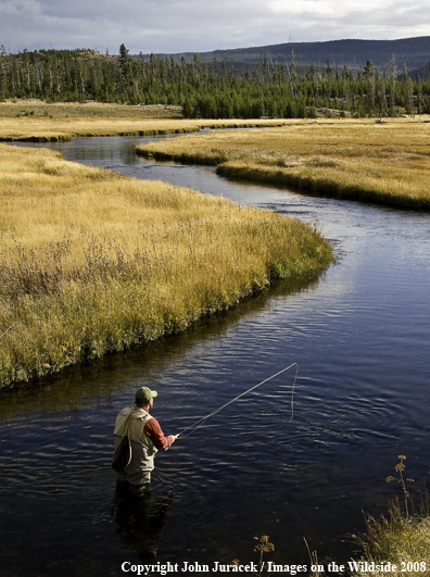 Flyfishing on the Firehole River