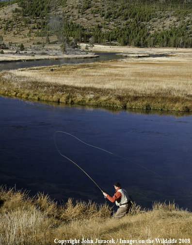 Flyfishing on the Firehole River