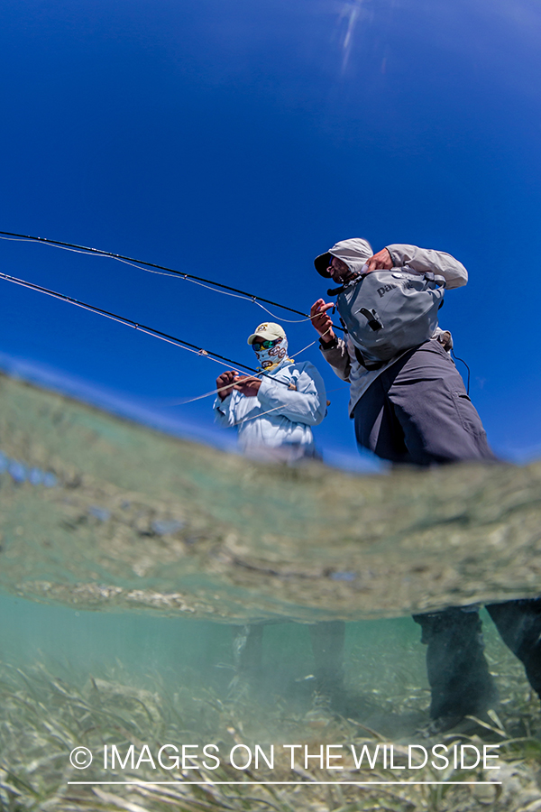 Saltwater flyfishermen.