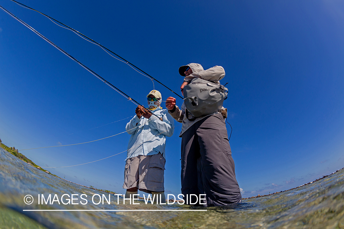 Saltwater flyfishermen.