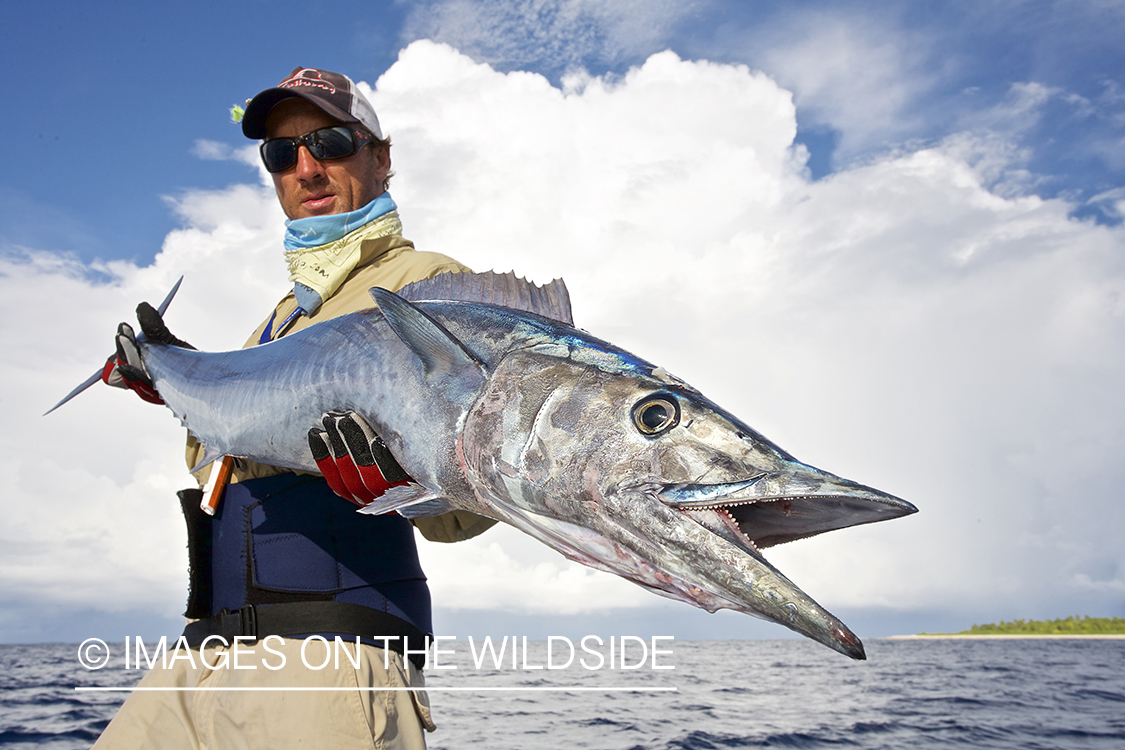 Fisherman with Wahoo.