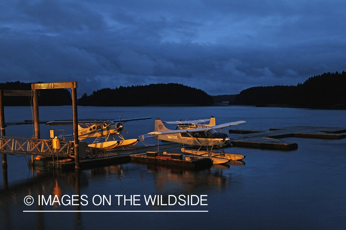 Floatplane in Alaska's backcountry.