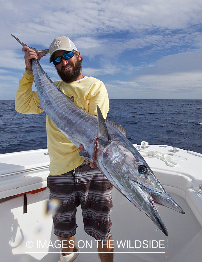 Fisherman with Wahoo.