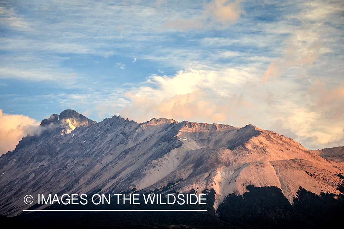 Andes mountains in Patagonia, Argentina.