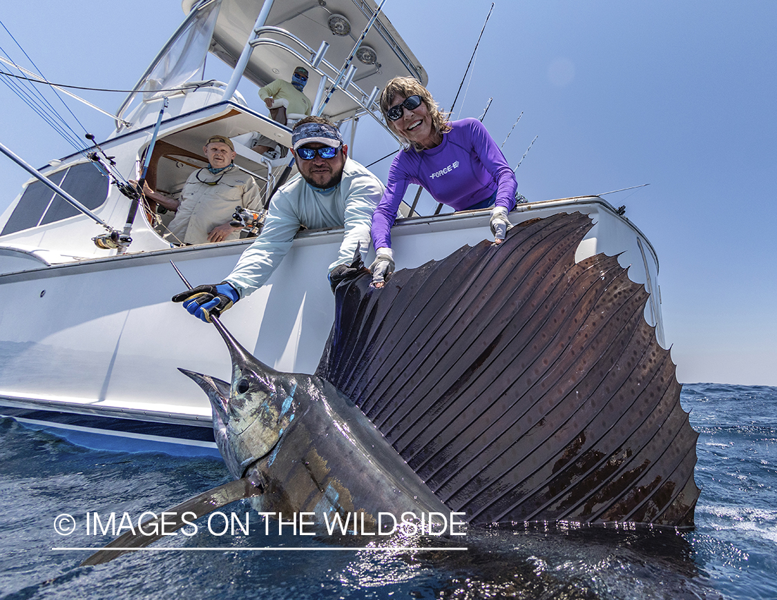 Fishermen with Sailfish.