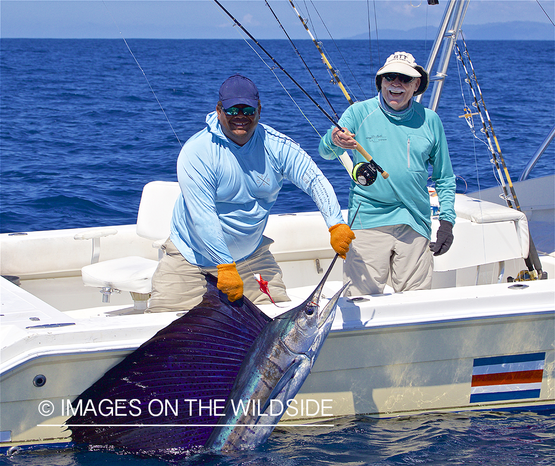 Fishermen with Sailfish.