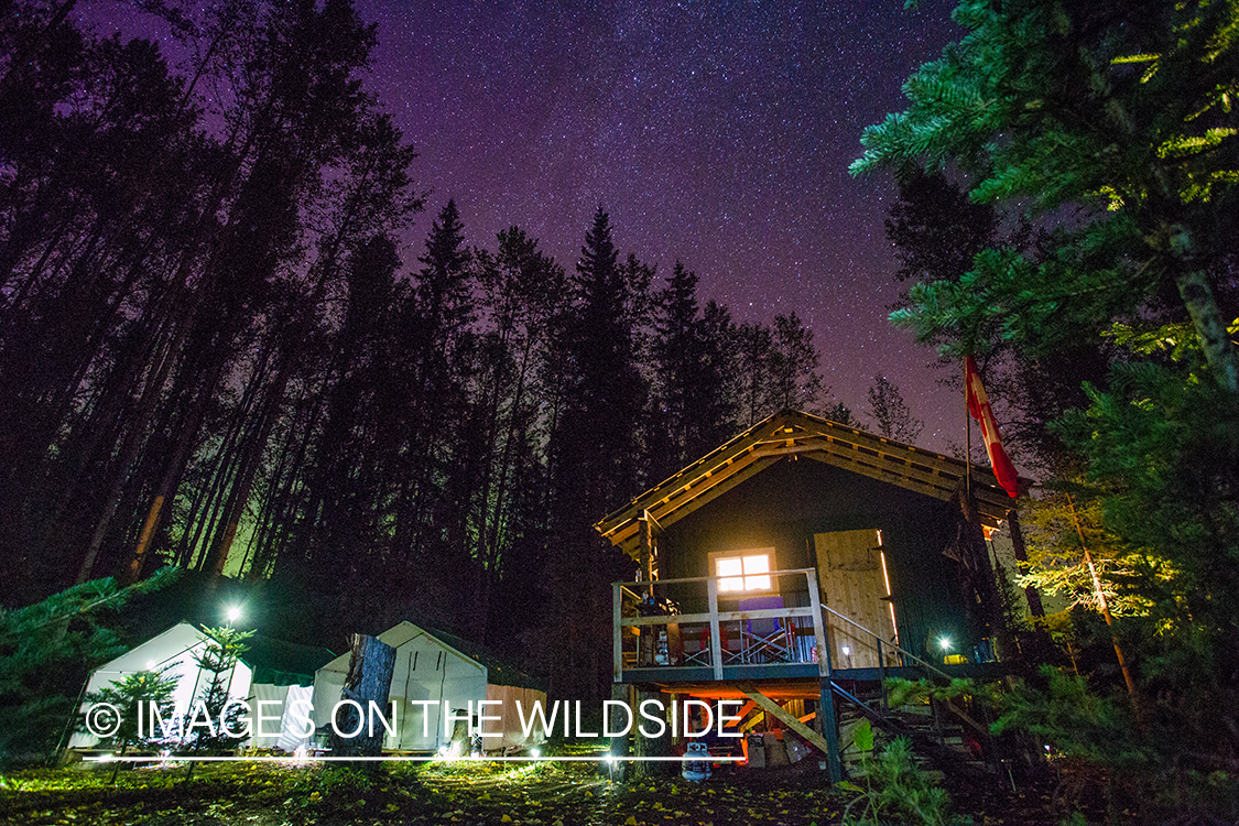 Fishing camp in British Columbia.