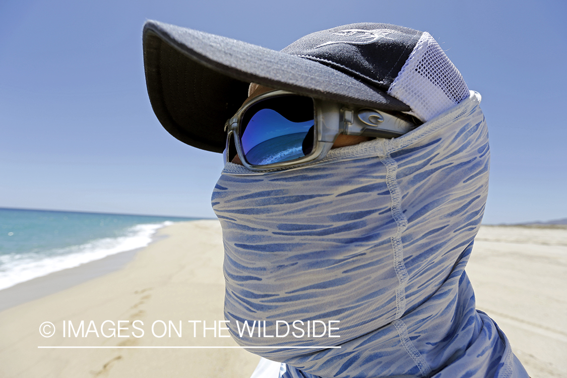 Chasing roosterfish on Baja Peninsula, Mexico.