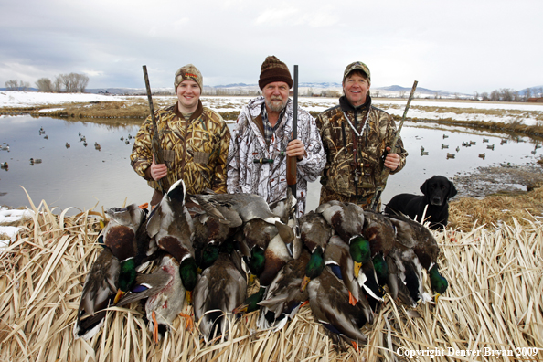 Water fowl hunting.