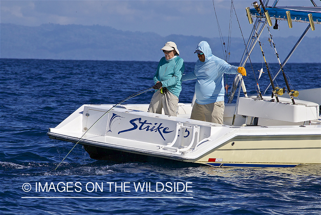 Fishermen on deep sea boats.