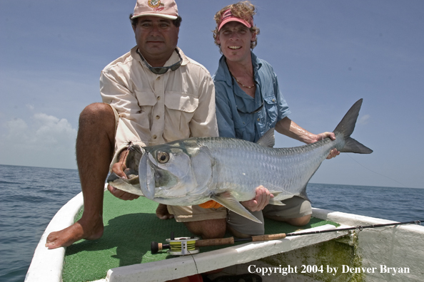 Flyfishermen w/tarpon 