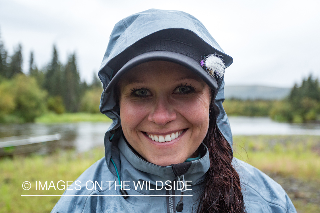 Flyfisher Camille Egdorf.