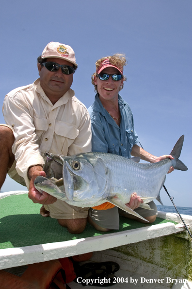 Flyfishermen w/tarpon 